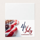 4th of July Independence Day Patriotic Design (外部フラット)