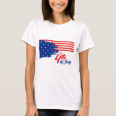 4th of July - Independence Day Tシャツ (正面)