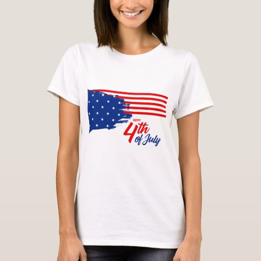 4th of July - Independence Day Tシャツ (正面)