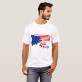 4th of July - Independence Day Tシャツ (正面フル)