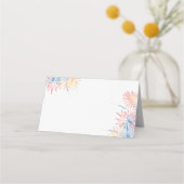 4th of July  Minimalist Wedding Place Cards プレイスカード (裏面)