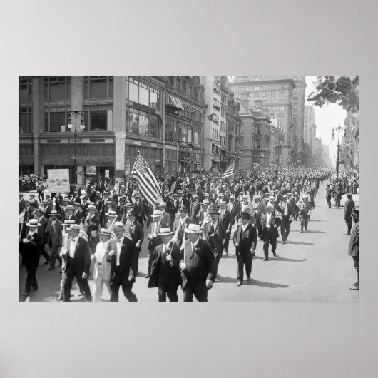 4th of July Parade, early 1900s ポスター (正面)