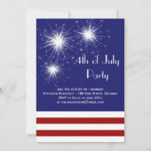 4th of July Party Invitation 招待状 (正面)