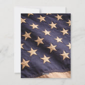 4th of July Party Invitation USA 250 Years シーズンカード (裏面)