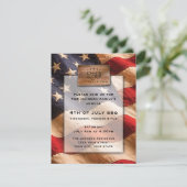 4th of July Party Invitation USA 250 Years シーズンカード (スタンド正面)