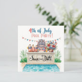 4th of July Pool Party with Hippo  セーブザデート (スタンド正面)