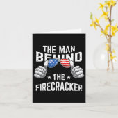 4th Of July Pregnancy Shirt 花火の男 カード (黄色い花)