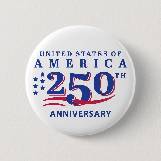 4th of July Scramble America 250th Anniversary 缶バッジ (正面)