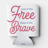 4th Of July Scramble Golf Dad USA 250th Anni 缶クーラー (裏面)