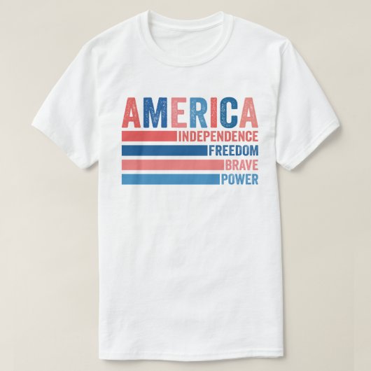 4th of july shirt civil rights shirt black pride  tシャツ (デザイン正面)