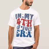 4th of July Shirt Independence Day patriotic Tシャツ (正面)