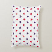 4th of July Stars Grunge Abstract Seamless Pattern アクセントクッション (裏面(縦))
