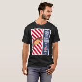 4th of July until my wiener comes out 4th of July Tシャツ (正面フル)