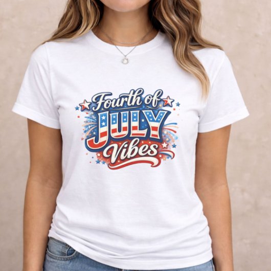 4th of July Vibes トライブレンドＴシャツ