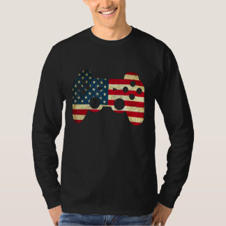4th Of July Video Game Gamer Patriotic Tシャツ