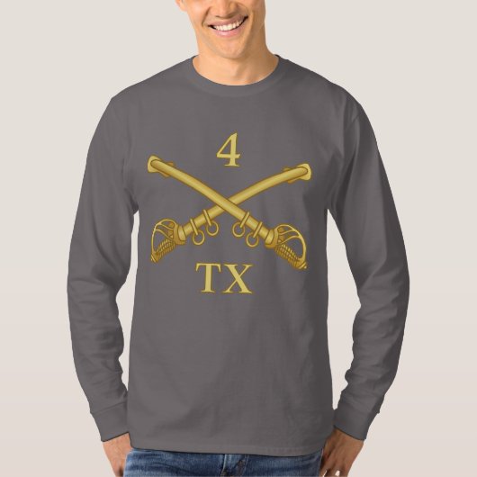 4th Texas Cavalry Tシャツ (正面)