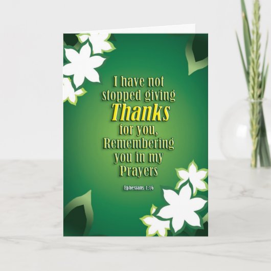 4Uを感謝していしています サンキューカード (正面)