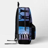 4US プリントバックパック (左)