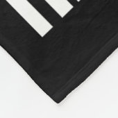 4xおもしろい100その後タコス100メートルリレーレースランナー フリースブランケット (角)