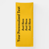 4'x10'ビジネスカスタムバナー 横断幕 (縦)