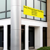 4'x10'ビジネスカスタムバナー 横断幕 (ビルの外側)