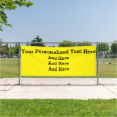 4'x10'ビジネスカスタムバナー 横断幕 (インサイチュ)