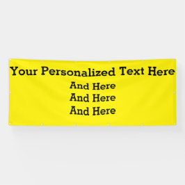 4'x10'ビジネスカスタムバナー 横断幕