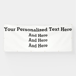 4'x10'ビジネスカスタムバナー 横断幕