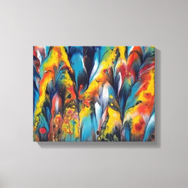 4x11キャンバス上のUp CloseプリントとFeatassiy2キャンバス キャンバスプリント