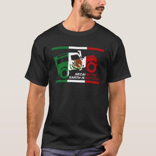 4x4アースローバーメキシコ tシャツ (正面)