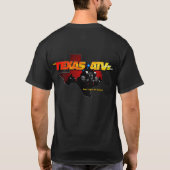 4x4テキサス州のデザイン tシャツ (裏面)