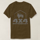 4X4ファン4WD T Tシャツ (デザイン正面)