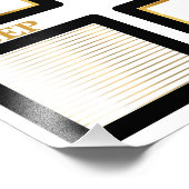 4x4フォトオフィスのディスプレイの月の従業員 フォトプリント            (角)