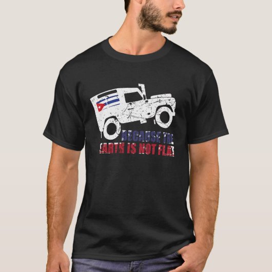 4x4 Earth Rover Cuba Tシャツ (正面)