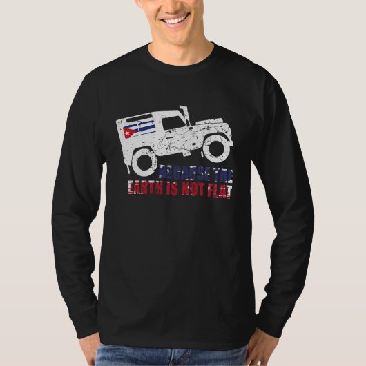4x4 Earth Rover Cuba Tシャツ (正面)