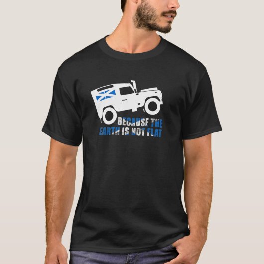 4X4 Earth Rover Scotland Tシャツ (正面)
