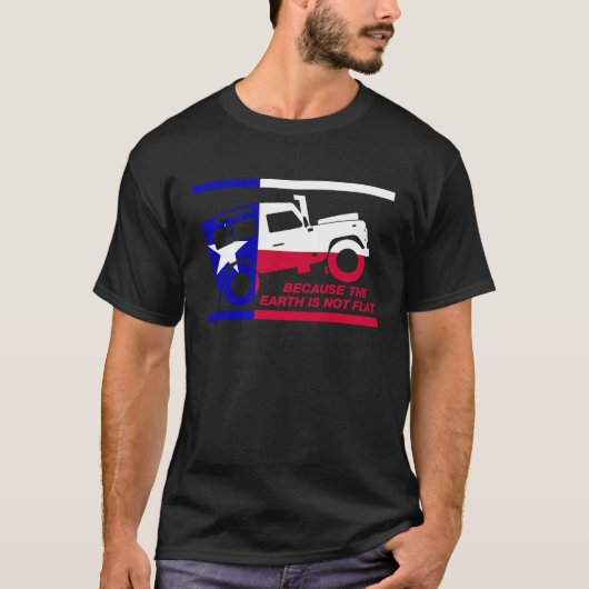 4x4 Earth Rover Texas Tシャツ (正面)