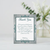 4x5インドの平らなサンキューカード夜 サンキューカード (スタンド正面)