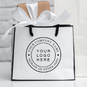 4x5サークルビジネスロゴカスタム ラバースタンプ