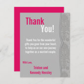 4x5フラットサンキューカードグモダンレーダマスクレース サンキューカード (正面/裏面)