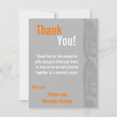 4x5フラットサンキューカードグモダンレーダマスクレース サンキューカード (正面)