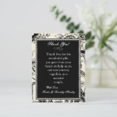 4x5フラットサンキューカードフローラトレイ サンキューカード (スタンド正面)