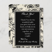 4x5フラットサンキューカードフローラトレイ サンキューカード (正面/裏面)