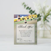 4x5フラットサンキューカードメイスンジャールキャンドルホルダー サンキューカード (スタンド正面)