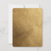 4x5フラットサンキューカードモダンストライプ白黒 サンキューカード (裏面)