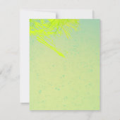 4x5フラットサンキューカード春ハイビスカスフラワーハウ サンキューカード (裏面)