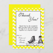 4x5フラットサンキューカード10代スニーカー山形 サンキューカード (正面/裏面)