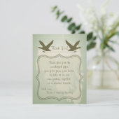 4x5平らなサンキューカードの国のアヒルの狩り サンキューカード (スタンド正面)