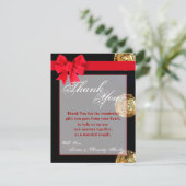 4x5平らなサンキューカードの均一海洋の服青 サンキューカード (スタンド正面)