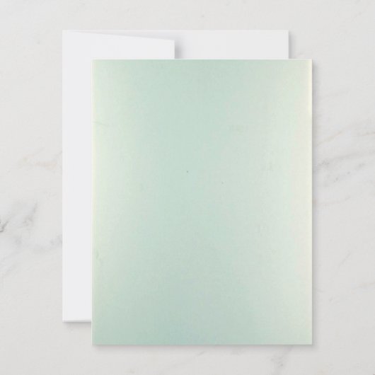 4x5平らなサンキューカードの曇らされたガラス鏡Moder サンキューカード (裏面)